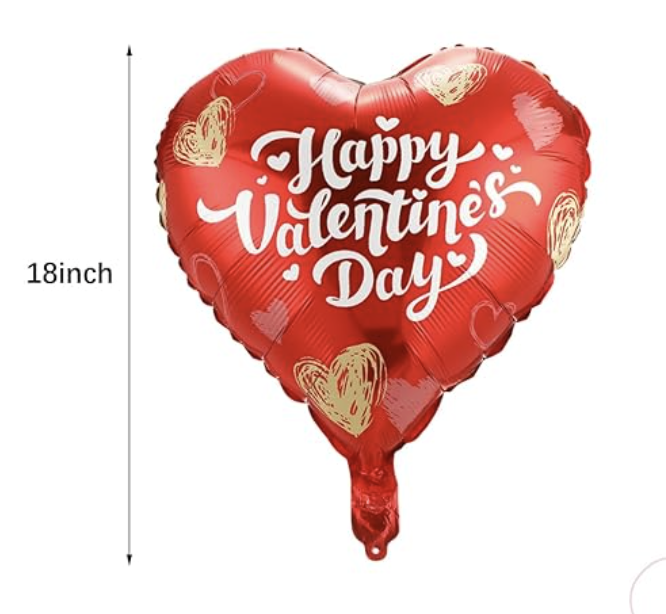 Happy Valentine's Day Standard Mylar Balloons - Theme