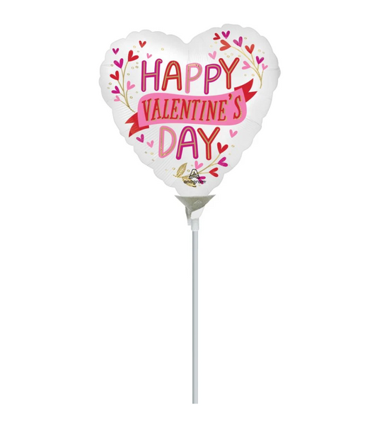Valentine's Heart Shaped Themed Balloon