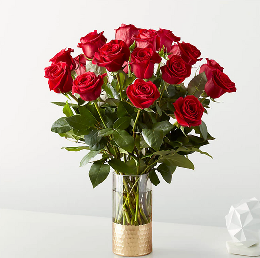 Long Stem Red Roses Bouquet
